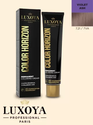 COLOR HORIZON - Ammóniás hajfesték 7.21/7VA 60ml
