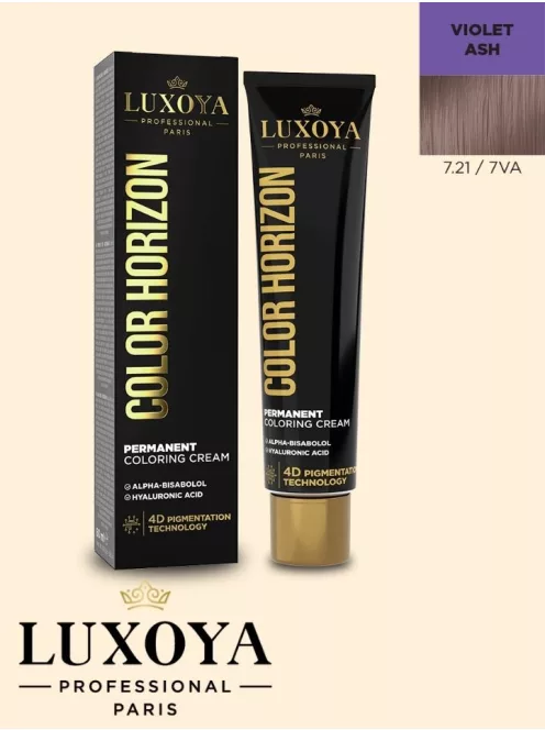 COLOR HORIZON - Ammóniás hajfesték 7.21/7VA 60ml