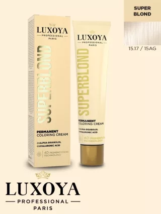   SUPERBLOND - Extra világosító ammóniás hajfesték 15.17/15AG 60ml