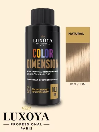   COLOR DIMENSION - Ápoló és ragyogást fokozó hajszínező 10.0/10N - 60ml