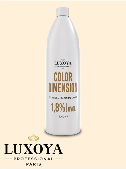 COLOR DIMENSION STABILIZED PEROXIDE LIQUID - Előhívó folyadék (OXI) vol. 6/1,8% - 1000ml