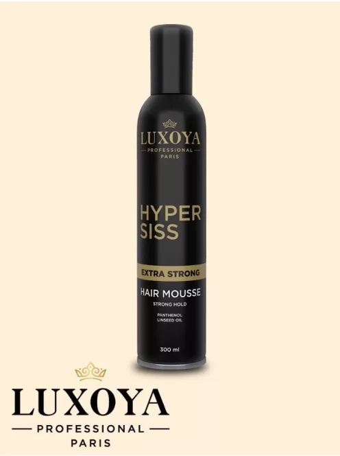 HYPERSISS HAIR MOUSSE EXTRA STRONG - Extra erős tartású hajhab - 300ml
