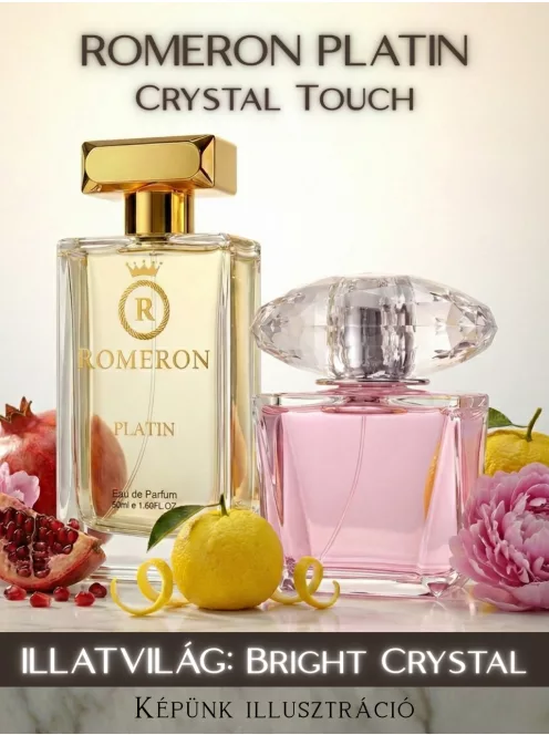 Romeron Platin – Crystal Touch | Női Eau de Parfum 50 ml