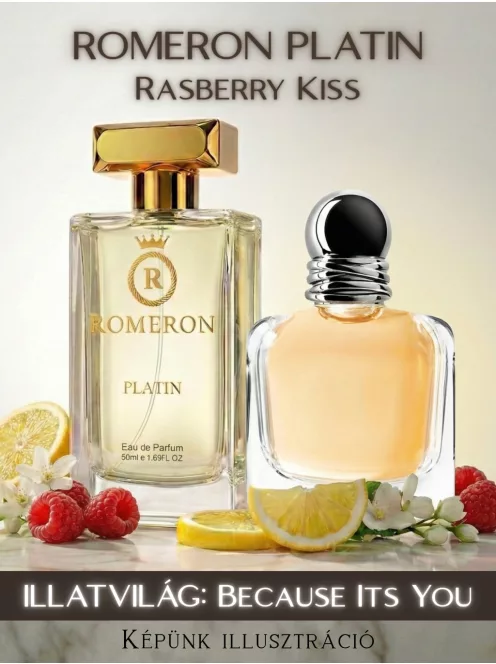 Romeron Platin – Raspberry Kiss | Női Eau de Parfum 50 ml