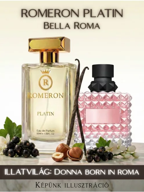 Romeron Platin – Bella Roma | Női Eau de Parfum 50 ml