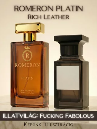 Romeron Platin – Rich Leather | Unisex Eau de Parfum 50 ml