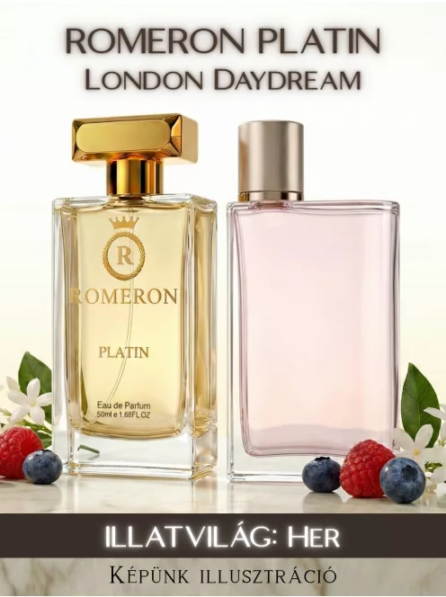Romeron Platin – London Daydream | Női Eau de Parfum 50 ml