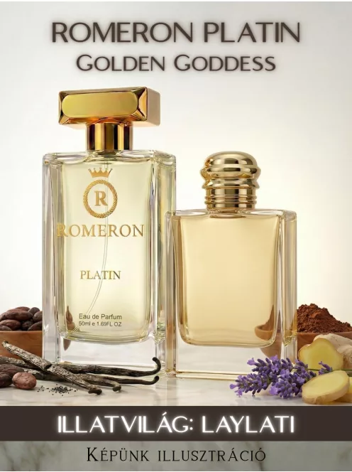 Romeron Platin – Golden Goddess | Női Eau de Parfum 50 ml