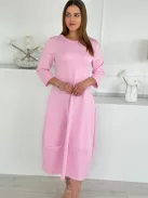 Rochie moale și pufoasă cu buzunare