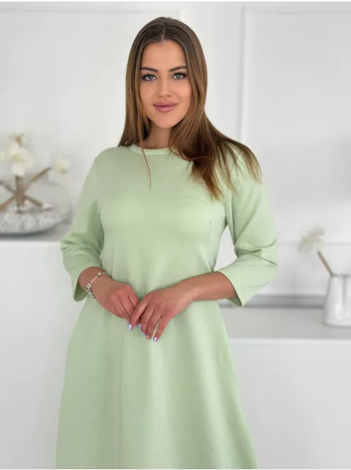 Rochie moale și pufoasă cu buzunare