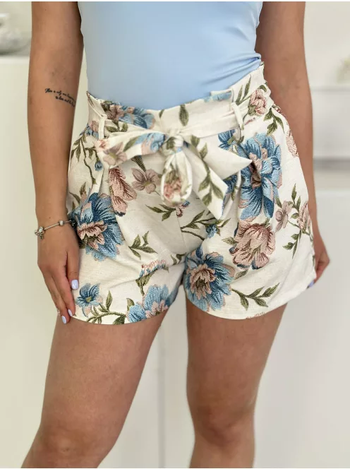 Pantaloni scurți cu imprimeu și buzunare