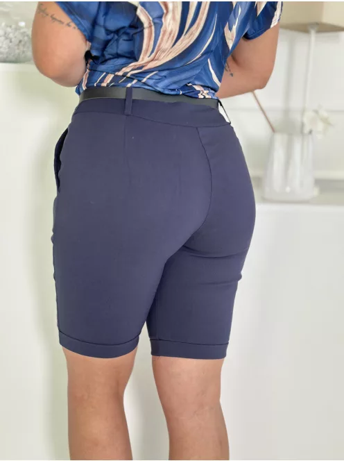 Pantaloni trei sferturi extra elastici, cu buzunare