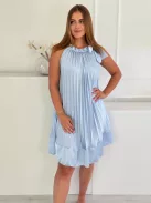 Rochie plisată în linie A