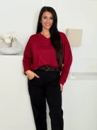 Bluză vaporoasă oversize