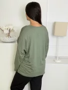 Bluză vaporoasă oversize