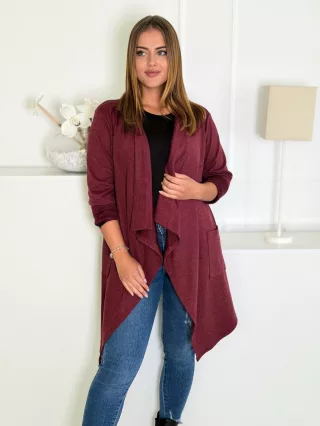 Cardigan cu croi lejer