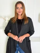Cardigan cu croi lejer