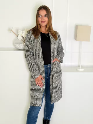 Cardigan croșetat din bumbac