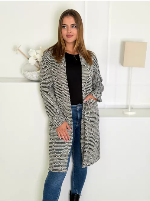 Cardigan croșetat din bumbac