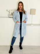 Cardigan croșetat din bumbac