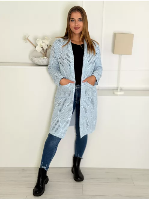 Cardigan croșetat din bumbac