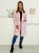 Cardigan croșetat din bumbac