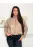 Jachetă oversize din piele ecologică