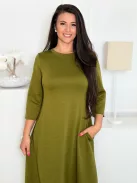 Rochie lejeră cu buzunare