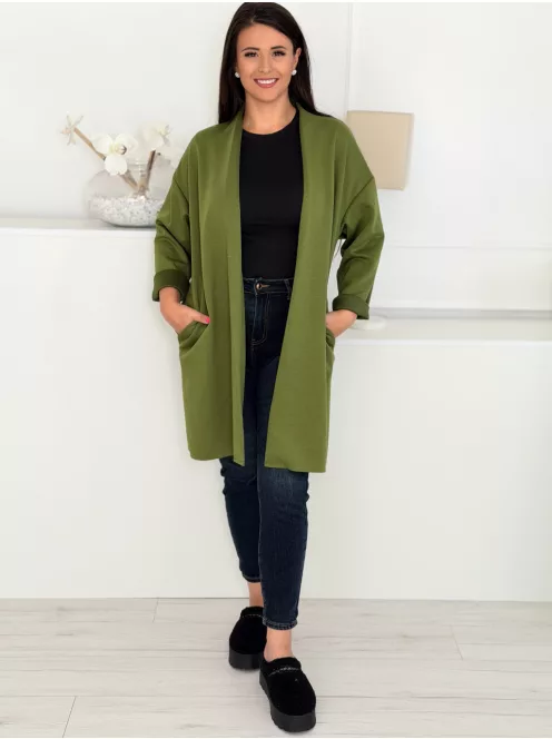 Cardigan lejer cu buzunare