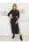 Rochie răsucită în față