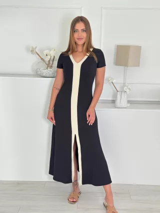 Rochie din material reiat elastic