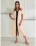 Rochie din material reiat elastic