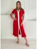 Rochie din material reiat elastic