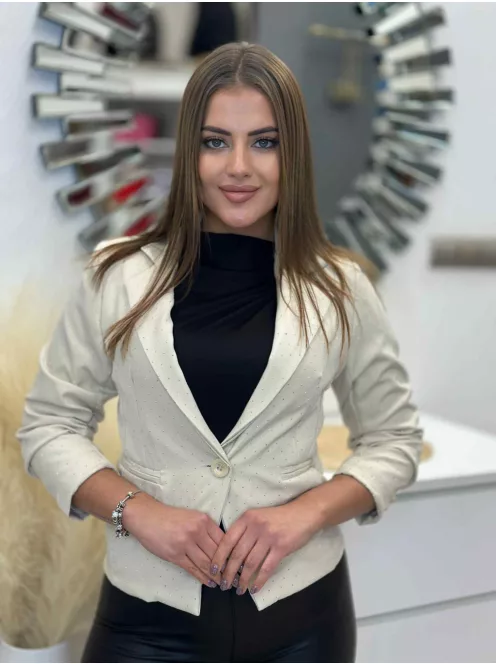 Sacou elegant, decorat cu pietre