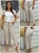 Pantaloni eleganți din bumbac