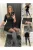 Dres elastic, 20/60 DEN, cu efect de șosete peste genunchi.