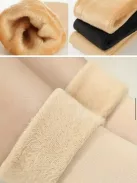 Șosete termice din bumbac, elastice, îmblănite în interior, moi și călduroase. 1 pachet / 2 perechi. (Recomandat pentru mărimile 35-41.)