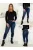 Blugi mom fit frumoși, cu curea