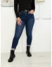 Blugi mom fit frumoși, cu curea