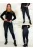 Blugi skinny cu curea