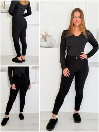 Pantaloni elastici eleganți