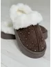 Botine decorate cu pietricele