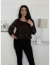 Top elegant cu paiete