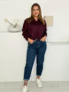 Bluză elegantă din satin