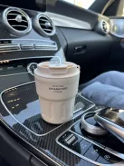 Termos din oțel inoxidabil, cu cârlig detașabil. 290 ml.