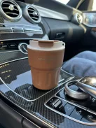 Termos din oțel inoxidabil, cu cârlig detașabil. 290 ml.