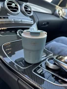Termos din oțel inoxidabil, cu cârlig detașabil. 290 ml.