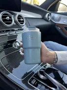 Termos din oțel inoxidabil, cu cârlig detașabil. 360 ml.