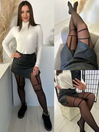   Ciorapi elastici, confortabili, subțiri, de 40 DEN. (În mărimile 1/2 și 3/4.)