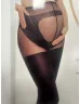   Ciorapi dezvoltați pentru femeile însărcinate, cu o structură specială în zona abdomenului pentru susținerea burticii, confecționați dintr-un fir de Lycra Satin Sheers extrem de elastic.